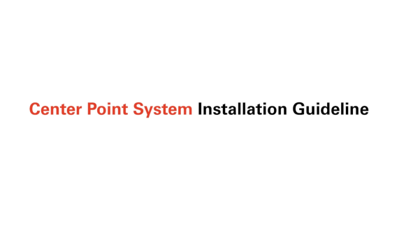 Center Point System Installation Guide Poster